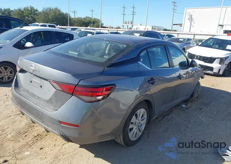 2025 Nissan Sentra S from USA, damaged, VIN 3N1AB8BV1SY308781
